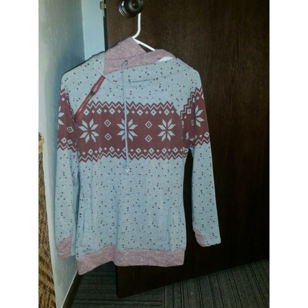 COPY - Small Ampersand grey winter print